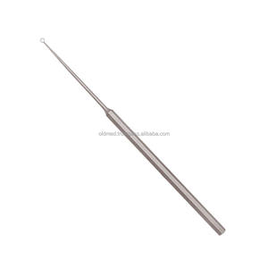 Curette Buck Ear 17 cm en acier inoxydable, instruments d'otologie et d'ORL, instruments chirurgicaux avec logo personnalisé - Product Image 1