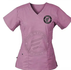 2025 nouveaux uniformes de gommage d'hôpital dentaire de haute qualité Logo Oem personnalisé ensembles de gommages médicaux pour hommes femmes médecins infirmières - Product Image 2