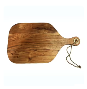 Planche à découper en bois très résistante pour une utilisation sûre en cuisine, avec rainure de coupe, disponible à bas prix - Product Image 5