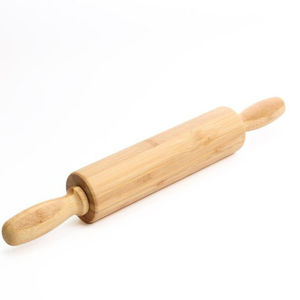 Rouleau à pâtisserie en bois de grande taille de conception classique rouleau à pâtisserie en bois brun de qualité supérieure pour rouleau à pâtisserie en bois de vente chaude - Product Image 5