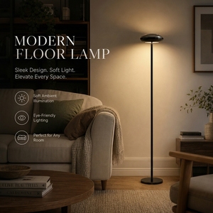 Lámpara <span class=keywords><strong>LED</strong></span> de Esquina Inteligente <span class=keywords><strong>RGBIC</strong></span>, Tri-zona, Control por WiFi, Control por Voz Tuya, Decoración Moderna y Minimalista para Hogar y Oficina - Product Image 4