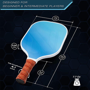 Raquettes de pickleball en fibre de carbone en gros avec filet en nylon de haute qualité pour les professionnels des sports de plein air - Product Image 5