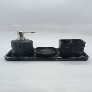 Plateau en résine rectangulaire gravée à mur unique, durable et réutilisable, pour boissons classiques, vaisselle, rangement pour salon et maison - Product Image 3