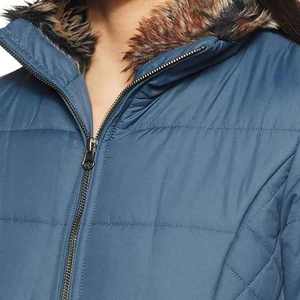 Nouvelles vestes d'hiver pour femmes nouveautés OEM haut du classement manches complètes sapin régulier veste bouffante à fermeture éclair pour femmes - Product Image 2