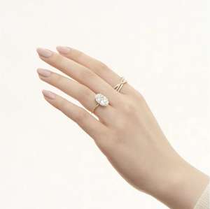 Bagues en argent sterling, platine, diamant et zircon de haute qualité, personnalisées et professionnelles, pour hommes et femmes, luxe - Product Image 3