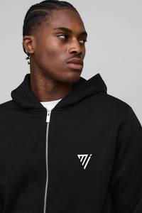 Sudadera con Capucha de Invierno para Hombre, Fabricada en Felpa Francesa, 100% Algodón, con Bordado Personalizado por Marfa International - Product Image 3