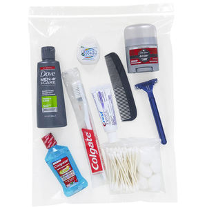 Custom Printed Transparent Zip Lock Slider Bag Reusable Frosted Poly Slider for Clothing Plastic - Product Image 2