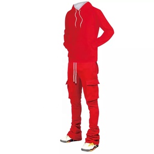 Chándales Unisex Extra Grandes de Algodón 100% con Logotipo Personalizado Bordado en 3D para Invierno, Estilo Urbano - Product Image 3