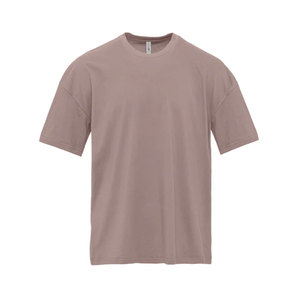 เสื้อยืดคอตตอน/โพลีเอสเตอร์ผสม 60/40 แบบหวีเส้นด้ายวงแหวนสำหรับผู้ชาย  เพิ่มโลโก้ รูปภาพ หรือข้อความลงบนเสื้อยืดโอเวอร์ไซส์แบบเน็กซ์เลเวล - Product Image 4