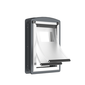 Porte classique moderne à micropuce <span class=keywords><strong>pour</strong></span> animaux de compagnie <span class=keywords><strong>pour</strong></span> chiens et chats Porte d'entrée en aluminium <span class=keywords><strong>pour</strong></span> le salon Style vacances de Noël - Product Image 4