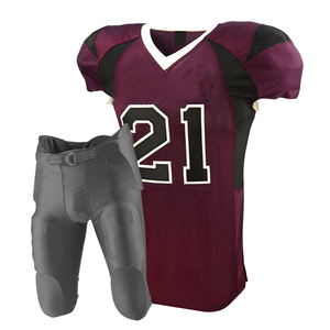 Vente en gros uniforme de football américain personnalisé de qualité unique 100% polyester uniforme de football américain - Product Image 3