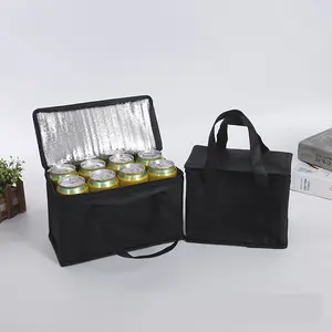 베트남 공장 도매 OEM 알루미늄 절연 신선한 식품 배달 식료품 쇼핑 점심 가방 쿨러 가방