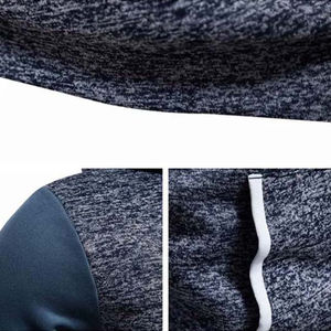 Ropa deportiva de invierno 2025 para hombre, ropa de entrenamiento para correr, jersey de moda, pantalones de chándal, conjuntos de Jogger, ropa de invierno sólida estampada - Product Image 3