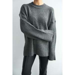 Pull en tricot anthracite - Product Image 1