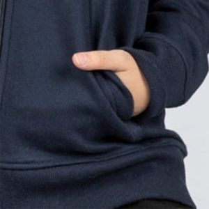 Nueva venta al por mayor de algodón con capucha de color azul marino pakistaní con colores personalizados y bordado al mejor precio gran oferta Sudadera con capucha unisex - Product Image 4