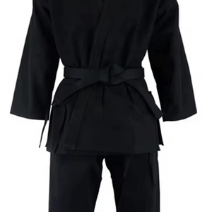 Kimono de Jiu Jitsu 100% Algodón, Uniformes KATA Aprobados por la WKF con Bordado de Logotipo Personalizado - Product Image 3