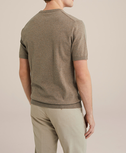 เสื้อยืดผู้ชาย สกรีนโลโก้ ขายส่ง รับผลิตตามแบบ (OEM) คุณภาพสูง คอกลม สำหรับผู้ชาย - Product Image 3