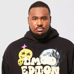 Sweat à capuche épais 450 GSM pour hommes qualité personnalisée impression bouffante confortable coton hiver Streetwear bricolage à capuche avant - Product Image 2