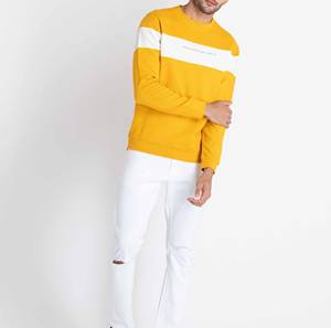 Pullover Cotton <b>Blended</b> Men Sweatshirts Apparel Clothing Men Sweatshirts Customized Men Sweatshirts - Product Image 4