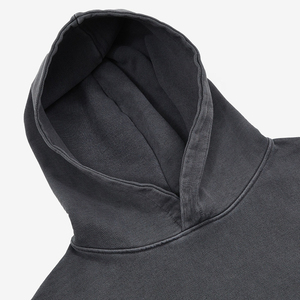 Vente en gros de sweats à capuche vierges personnalisés coupe régulière col à capuche grande taille lavage à l'acide sweats à capuche pour hommes design de logo personnalisé mode de rue - Product Image 6