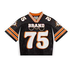 Camisetas Personalizadas de Manga Corta de Algodón y Poliéster de Corte Regular para Hombre, de Secado Rápido, para Fútbol, Baloncesto y Otros Deportes - Product Image 1