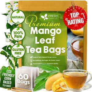 Feuilles de mangue 100% naturelles, pures, séchées à la main, en vrac, pour infusion, qualité supérieure - Product Image 3
