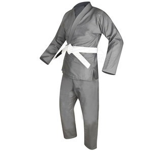 Lightweight White Karate Suit <b>Elastic</b> Drawstring Taekwondo Uniform for Kids Adults Martial Arts Student Gi <b>Belt</b> for Training - Product Image 5