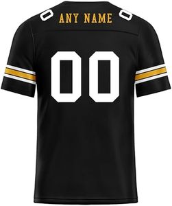 2025 maillot de football personnalisé pour hommes chemise de sport uniforme de rugby respirant personnalisé pour match d'entraînement ou équipes de club - Product Image 4