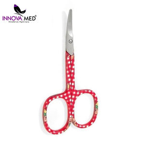 INNOVAMED INSTRUMENTS Tijeras Profesionales de Acero Inoxidable para Uñas de Bebé, Punta Redonda y Afilada, para Diestros, Herramienta de Precisión para el Cuidado de las Uñas - Product Image 3