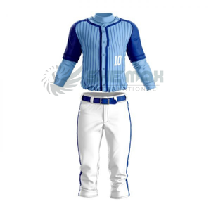 Uniforme completo de béisbol ideal para deportes de equipo ofrece construcción de tela de primera calidad para mayor durabilidad y desgaste duradero a la venta - Product Image 2