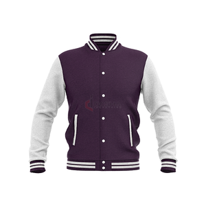 2024 más vendidos MOQ bajo de alta calidad de lana y al aire libre Letterman Bomber Jacket OEM Services Lettermen chaquetas de béisbol para niños - Product Image 2