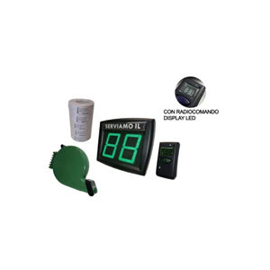 My-Turn 12VDC kỹ thuật số biển hiển thị Kit màu xanh lá cây dẫn hàng đợi hệ thống quản lý cho kỹ thuật số biển kỹ thuật số biển hiển thị - Product Image 1