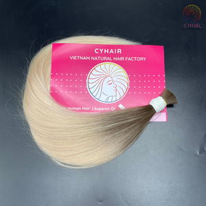 Acheter Extension de cheveux cheveux vierges bruts vietnamiens en vrac naturel droit # AB couleur 20 pouces Super haute qualité cheveux en vrac humains - Product Image 3