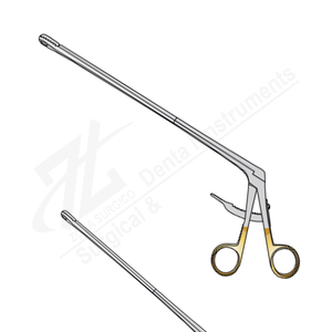 Juego de Instrumentos Quirúrgicos Spencer-Robarts de Acero Inoxidable con Abrazadera de 50 mm de Apertura, Eje Pedunculado Endometrial de 235 mm y Trinquete - Product Image 1