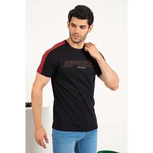 KEEFER Classic Crew Neck Summer T-Shirt 100% Cotton 240 Grams Jersey Screen <b>Print</b> Solid Pattern - Product Image 2