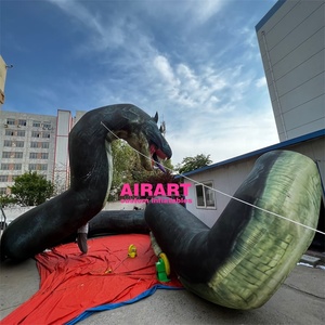 Phổ Studios hạnh phúc thung lũng Inflatable Python đạo cụ, tùy chỉnh kích thước Inflatable rắn cho lễ hội âm nhạc động vật Bảo tàng triển lãm - Product Image 6