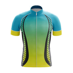 Conception personnalisée de votre propre uniforme de cyclisme respirant à manches courtes en une seule pièce, taille plus, pour unisexe - Product Image 4