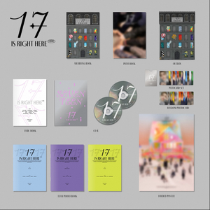 Paquete Aleatorio K-POP SEVENTEEN [17 IS RIGHT HERE] MEJOR ÁLBUM PLEDIS HYBE 2CD 88p Photobook Oficial Sellado - Product Image 5