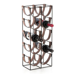 Precio de fábrica al por mayor estante de vino de metal decorativo estante de exhibición de botellas de vino para bares y hogar - Product Image 4