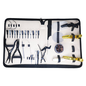 Kit de Herramientas de Alta Calidad para Extensiones de Cabello Micro-Link a Prueba de Agua para Estilistas con Pinzas y Cuentas de Acero Inoxidable de Grado Quirúrgico - Product Image 2