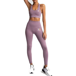 Nuevos conjuntos de Yoga de moda para mujer en alta calidad, ropa deportiva cómoda personalizada transpirable, ropa de fitness para gimnasio, conjunto de yoga para mujer - Product Image 1