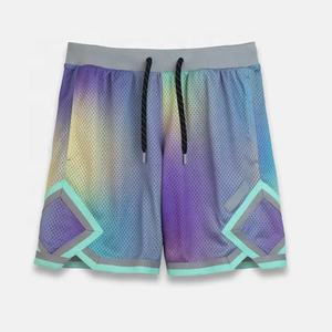 2025 pantalones cortos de baloncesto sublimados personalizables BSCI verano talla grande diseño de gran oferta - Product Image 2