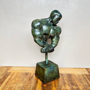 Esculturas decorativas de metal para mesa Exportador mayorista Esculturas de metal de diseño Esculturas de metal al por mayor - Product Image 2