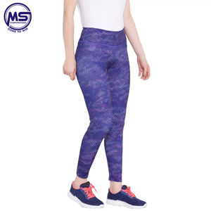 Taille haute Fitness Leggings femmes Sexy cousu Leggings imprimé pantalons d'entraînement pousser personnalisé vêtements de sport - Product Image 4