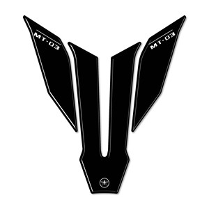 Pegatina de resina 3D para almohadilla de tanque, compatible con las pegatinas de motocicleta Yamaha - Product Image 1