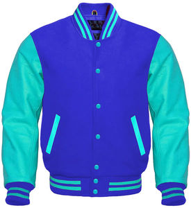 Chaqueta de béisbol de cuero básica para hombre con diseño de letras elegante, prendas de vestir de invierno de alta calidad personalizadas, tela de lona, bombardero con letras - Product Image 4