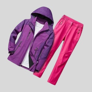 Chándal Deportivo Personalizado al por Mayor para Hombre, Informal, Sólido, Cortavientos, 100% Poliéster, Transpirable y de Secado Rápido - Product Image 6