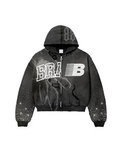 Custom Winter Heavyweight 500gsm Algodón Unisex Sudaderas con capucha de gran tamaño con bordado y logotipo de impresión para los hombres - Product Image 1