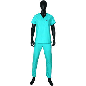 ชุดพยาบาลชุดแผงถักคอวีสำหรับผู้หญิง - Product Image 2