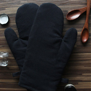 Gants de four en coton 100% pur, résistants à la chaleur, avec impression personnalisée, exportateur indien - Product Image 3